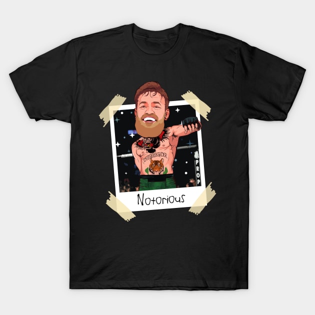 Notorious Conor McGregor Picture Perfect T-Shirt by portraiteam